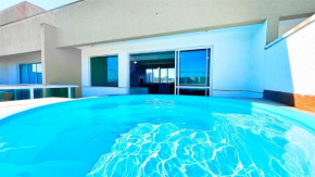 Triplex com piscina e área gourmet